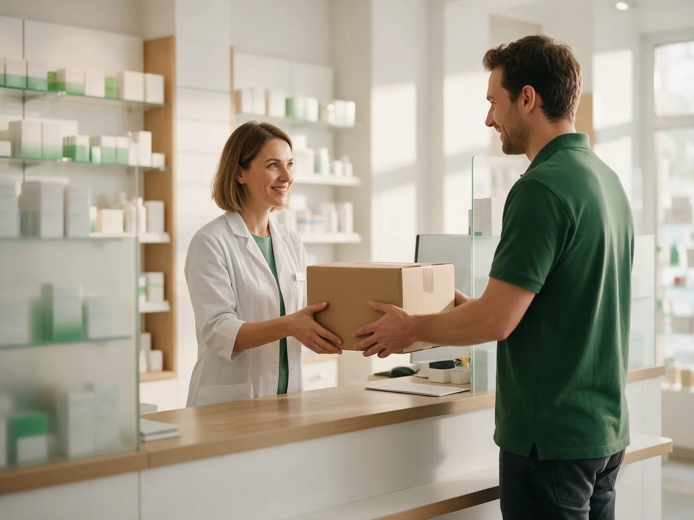 Dorëzimi i porosisë në farmaci